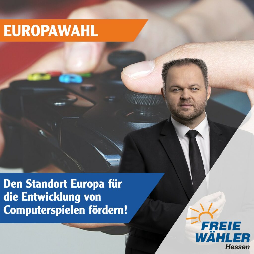 Europawahl: Computerspiele-Entwicklung in Europa fördern