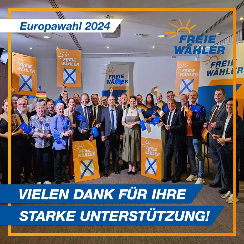 Europawahl: Vielen Dank für Ihre starke Unterstützung!