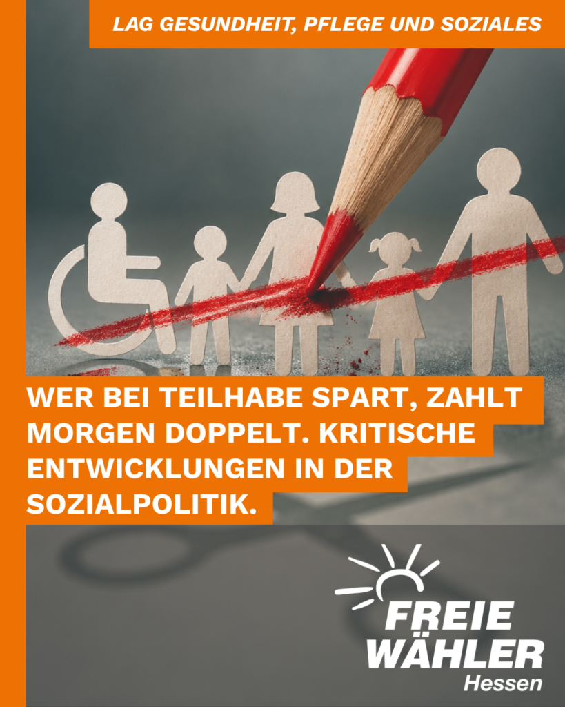 Wer bei Teilhabe spart, zahlt morgen doppelt